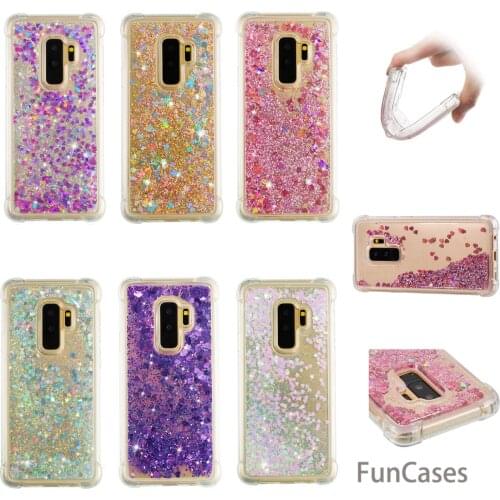 Quicksand Case sFor Hoesjes Samsung S9 Plus Soft TPU Back Cover Coque Squishy Cep Telefonu Case sFor Samsung Galaxy S9 Plus Ajax