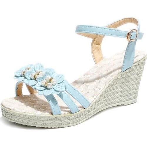 2020 new fashion womens pumps Summer Edition girls' high heels color pink blue girl party shoe woman high sandals