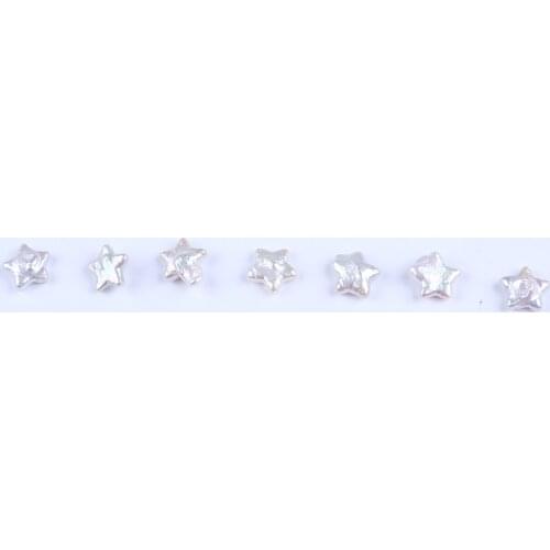 Wholesale Moon Star Diamond Irregular Shape Freshwater loose Pearls
