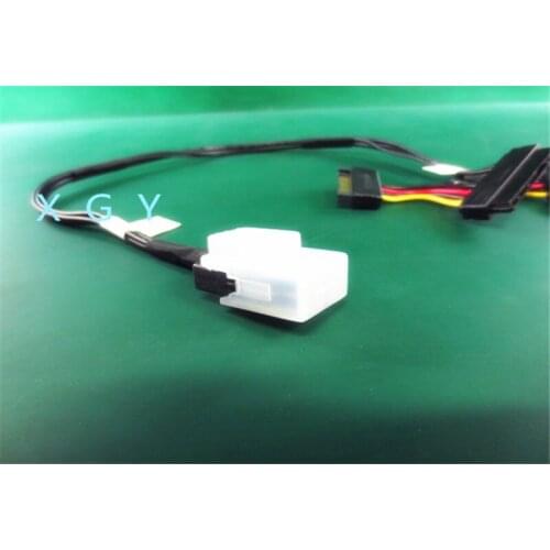 Original FOR Dell FOR PERC 0T3F4V T3F4V 1* Mini SAS SFF-8087 to 2* SFF-8482 Sas Cable 1 order 100% test OK