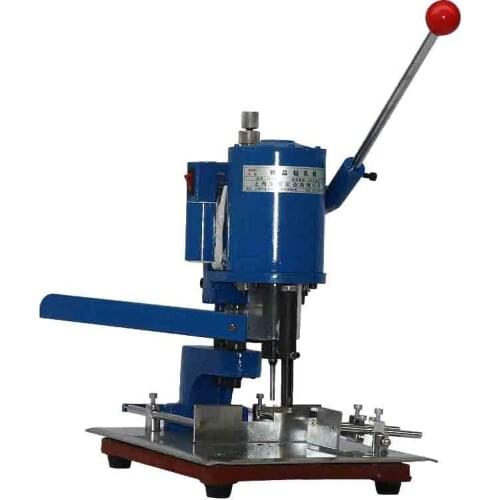 DK-150 Aggravation Tag Punching Machine Bag Paper Punching Machine Binding Machine 220V/50 Hz Heavy-duty electric puncher 120W