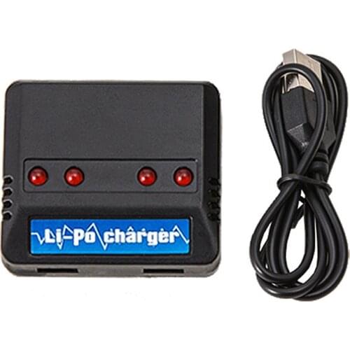 Retail KY601S Drone 3.7V Lipo Battery Charger 4 in 1 Lipo Charging for Hub RC Toy Acessories