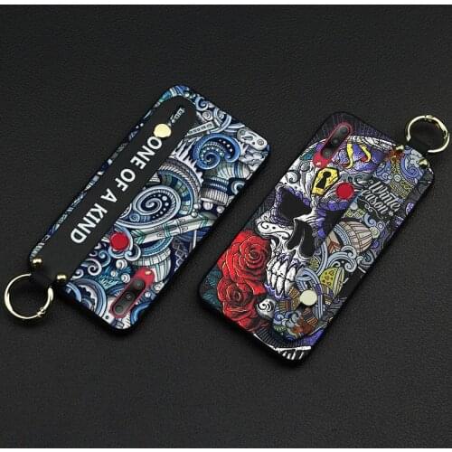 Silicone New Arrival Wrist Strap Phone Case For ASUS Zenfone Max Shot-Plus M2-ZB634KL Phone Holder Dirt-resistant Back Cover