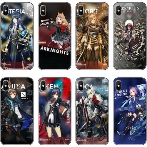 Anime game Arknights Silicone Phone Case For Samsung Galaxy S20 Ultra S10E S10 Lite S9 S8 Plus S7 S6 Edge Note 20 10 9 8