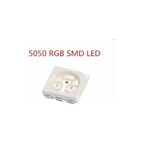 Led Lamp SMD Led Diode RGB LED 4500pcs smd 5050 super-bright-leds Free Shipping SMT Reel SMD type