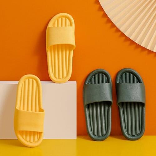 Bathroom slippers male and women couple home EVA soft bottom bath silent slippers shoes men mens slippers house slippers women