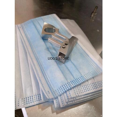 High Speed Surface Mask Slicing Machine Nose Tip Fitting NC Processing Nose Bridge Bucket with Feeding Mouth