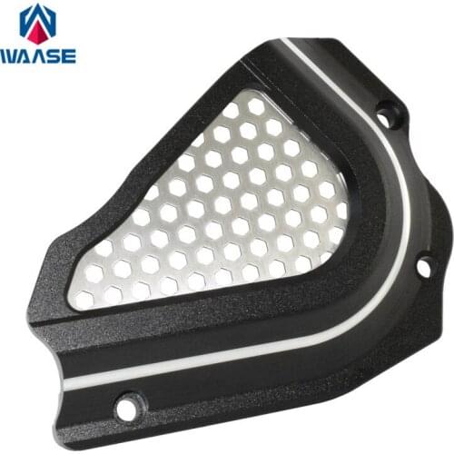 Waase Motorcycle Engine Protector Front Sprocket Chain Guard Cover For Ducati Monster 797 2017 2018 2019 2020