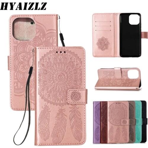 3D Floral Leather Case for iPhone 13 12 Pro Max Mini 11 SE 2020 XS XR 7 8 Plus Coque Flip Card Holder Embossed Relief Book Cover