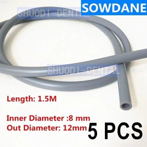5pcs Dental Lab Autoclavable Tube tubing Hose pipes for Dental Saliva Ejector Suction low weak Oral Teeth Whitening Material