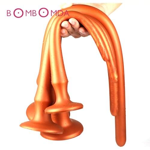 60cm Super Long Anal Plug Dildo Butt Plug Adult Sex Toys For Men Prostate Massgaer Anus Dilator Vagina Stimulator Masturbators