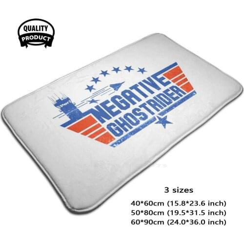 Negative Ghost Rider - White Soft House Family Anti-Slip Mat Rug Carpet Negative Negative Ghost Rider Buzz The Tower Tomcat F14