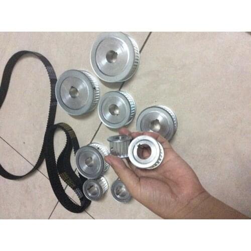 Free shipment 30-AT10-20teeth 15mm bore alumin7m alloy material belt gear