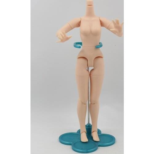 Free Shipping Top discount DIY Accessories dolls joint White body for Nude Blyth Doll with special price cheap offer