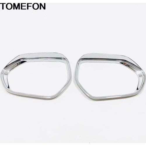 TOMEFON For Toyota Corolla 2019 2020 Side Door Rear View Mirror Eyebrow Rain Snow Shield Sun Visor Cover Trim Accessories ABS