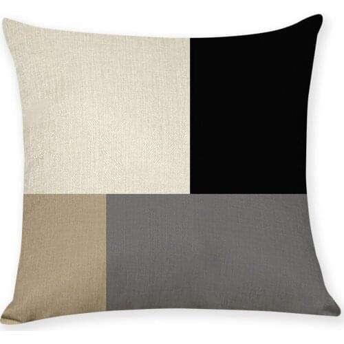 Geometry of The Printing Cotton Linen Throw Pillow Case Cover New Home Office Decorative