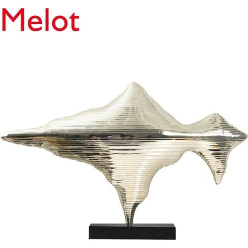 Mountain View Artwork Home Decoration High-End Living Room Sales Office Hotel Club Front Desk Light Luxury Modern Sculpture Art