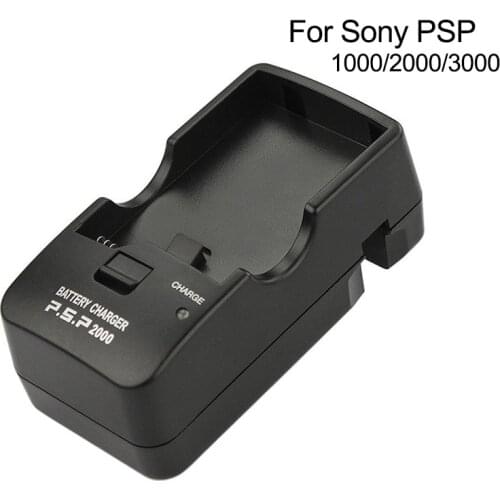 For Sony PSP Battery Desktop AC Travel Home Charger for Sony PlayStation 1000/2000/3000 Rechargeable Power Battery US/EU plug