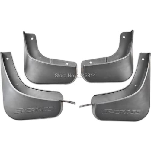 For Suzuki SX4 S-Cross SCross 2014-2019 2020 Car Mud Flaps Splash Guards Fender Car Mudflaps Mudguard Exterior Styling Accessory
