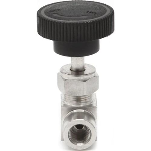 1/4" Needle Valve Female Thread 304 Stainless Steel Flow Control Shut Off 915 PSI New