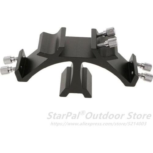 StarPal Finderscope Bracket Dual Finder Scope Mounting Bracket Compatible with Astronomical Telescope Finderscope Bracket