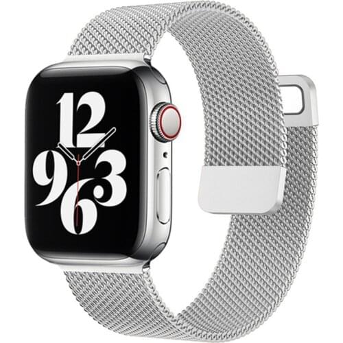 Magnetic Strap For Apple watch Band 44mm 40mm 38mm 42mm 44 mm Accessorie Milanese Loop Metal bracelet iWatch serie 3 4 5 6 se