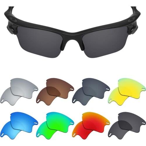 SmartVLT Performance Polarized Replacement Lenses for Oakley Fast Jacket XL Sunglasses - Multiple Options