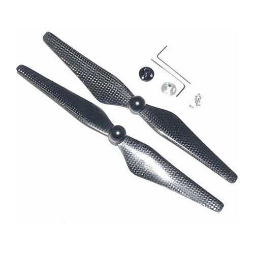 Upgraded Version Carbon Fiber Propeller 9450 Special for Phantom 4 / one pair (CW&CCW) with mounting plate 9.4*5.0