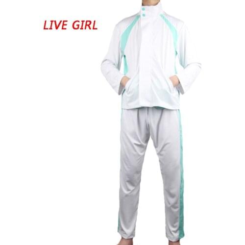 Liva girl Haikyuu Aoba Johsai High school Uniform Oikawa Tooru Cosplay Costume Sportswear (jacket+pants)