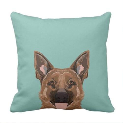 Skylar - German Shepherd gifts for dog people dog Throw Pillow case