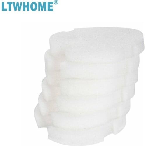 LTWHOME Compatible White Filter Floss Replacement for MEGA POWER 9012 Aquarium Filter