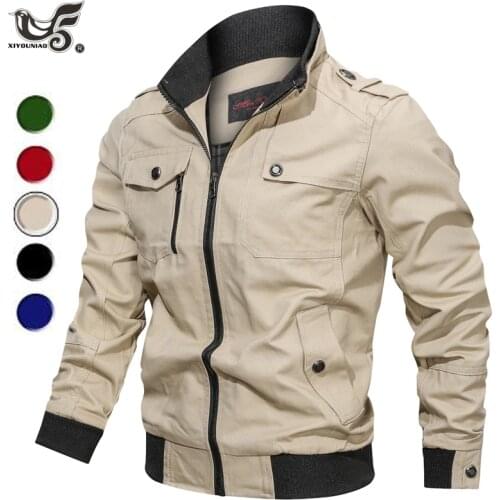 XIYOUNIAO Men's Jackets Pilots