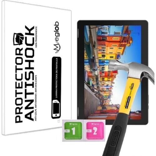 Screen protector Anti-Shock Anti-scratch Anti-Shatter compatible with Tablet Trekstor SurfTab B10