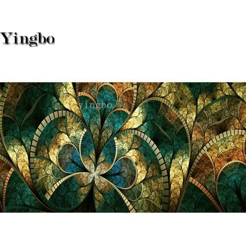 Abstract flower 5D Diamond Embroidery art Full square Rhinestones Diy 5D Diamond Painting Kits Cross Stitch Handmade Mosaic