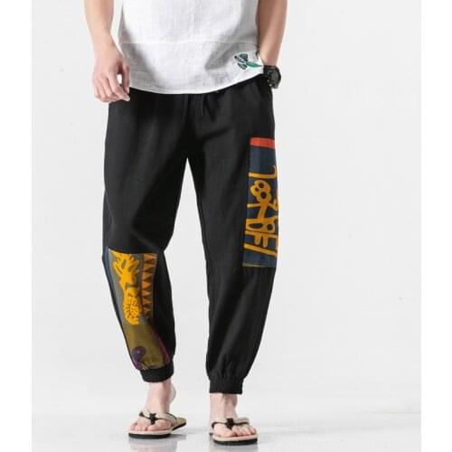 Streetwear Mens Cargo Harem Pants Hip Hop Casual Male Track Pants Joggers Trousers Fashion Harajuku Men Pants Plus size 5XL