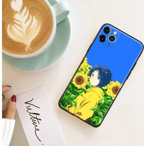 Wonder Egg Priority Ai Ohto Anime Glass Soft Silicone Phone Case FOR IPhone SE 6 7 8 Plus X XR XS 11 12 Mini Pro Max Cover Shell