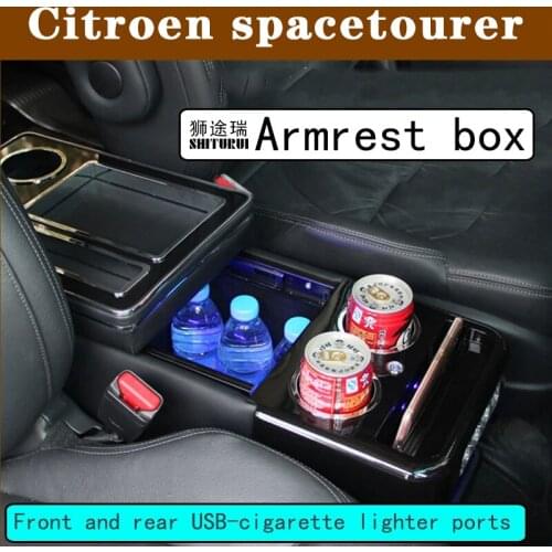 FOR Citroen SPACETOURER 2016-2021 (V_) | DISPATCH row front railing box set general business armrest central store Business