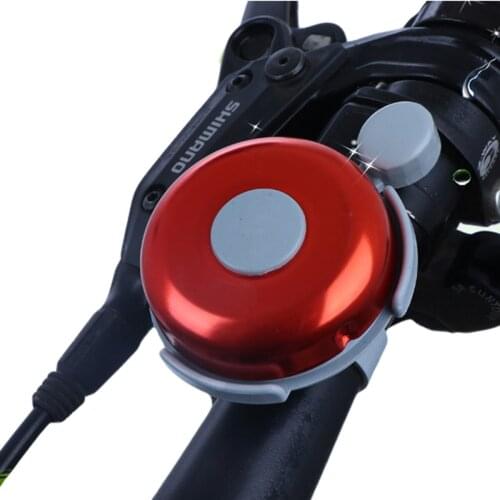 Hot Sale Bicycle Bell Handlebar Grips Colorful Classic Aluminum Bike Bell Adult Kids Loud Long Clear Mountain Road Bike Part