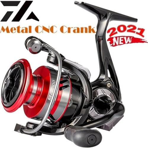DEUKIO 1000-7000 l Spinning Fishing Reel Carp Wheel CNC Full Metal Rocker Large capacity wire cup17kg Max Drag 5.2:1 Meta