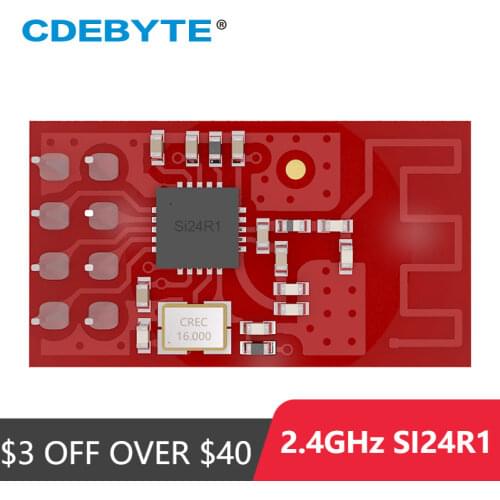 Ebyte E01C-ML01D SI24R1 0dBm 300m small size SPI 2.4GHz Module with PCB antenna