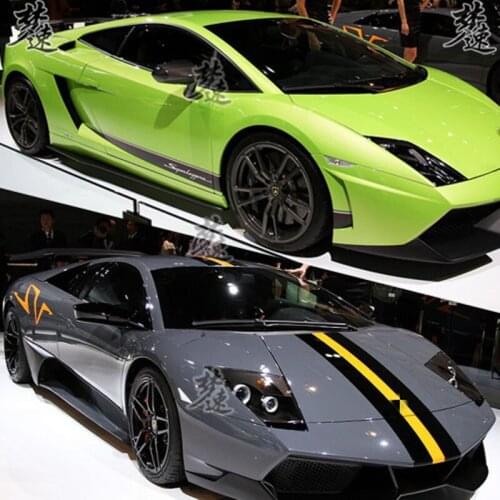New Car Sticker For Lamborghini Gallardo Body Door Sticker Personality Gallardo Sport Racing Sticker