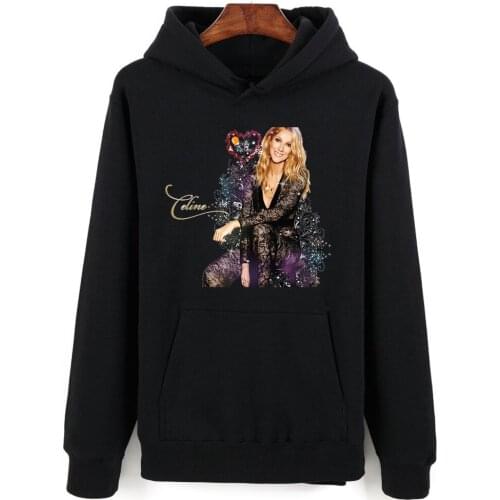 New Celine Dion Hoodie Autumn Winter Sweatshirts Trend Men/women Clothes Kids Pullovers Hip Hop Celine Dion Outwear Cool Hoodies