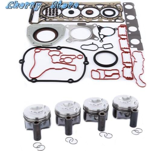 Engine Rebuild Overhaul Kit Piston 23mm Cylinder Head Gasket Seal For VW Passat CC Tiguan Audi A4 A5 Q5 TT SKoda Seat 2.0TSI
