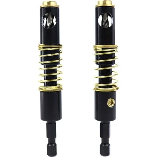 HSS Self Centering Hinge Twist Drill Bits 1/4 "and 5mm Screw Hole Saw Woodworking Reaming Cabinet Tool Lock Hinge Drill Bit