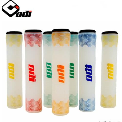 ODI 12,8 cm Fahrrad Griffe Ultraleicht Silikon/Bike Griffe Anti-skid Anti-Shock Soft Mountain Lenker Griffe radfahren Teile