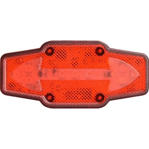 Bike Tail Light Red Turn Signal Light Gravity Induction Smart Bicycle Riding Tail Light Waterproof MTB Steering Light