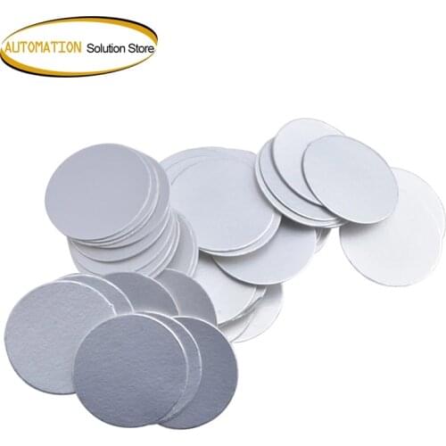 5000pcs/lot 50 mm PET PE HDPE GLASS PS Induction Aluminum Foil liners Inserts for induction sealing