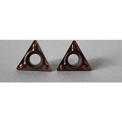 10pcs TPMT080204 Pneumatic chamfering machine handheld 45 degree arc beveling machine metal deburring trimming machine insert