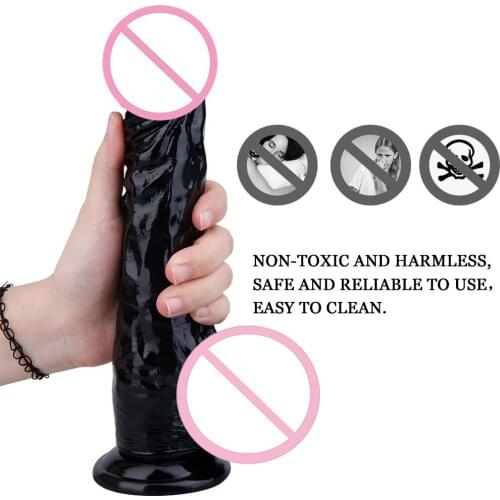 2020 Erotic Toys Realistic Dildo For Woman Vagina Anal Butt Plug Strap On Dick Penis Toys Poppers For Sex Adult Toys Eighteen