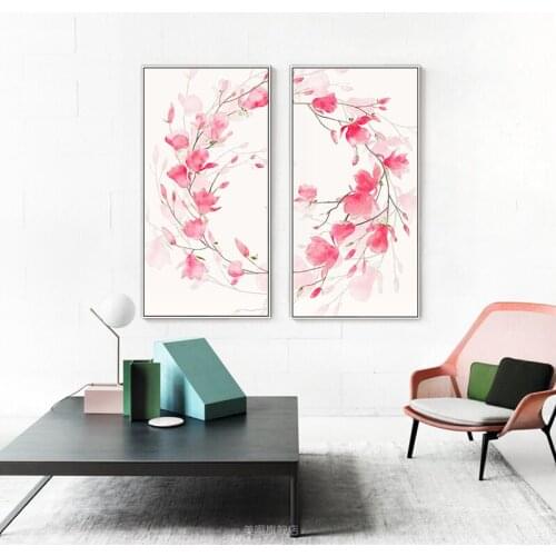 5D New Diamond Painting Full Drill Modern Simple Magnolia Flowers Diamond Embroidery Drill Cross Stitch Diy Diamond Mosaic Fower